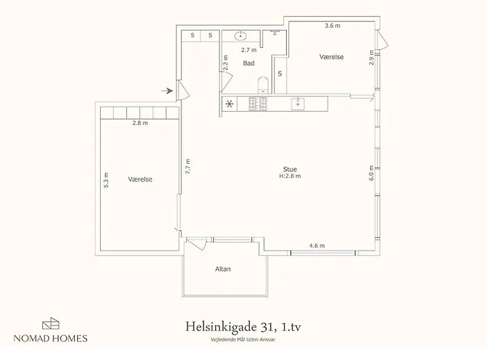 Nordhavn Luxury Modern Waterfront Appartement Kopenhagen